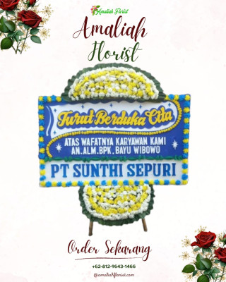 Papan Bunga Duka di Praya Timur